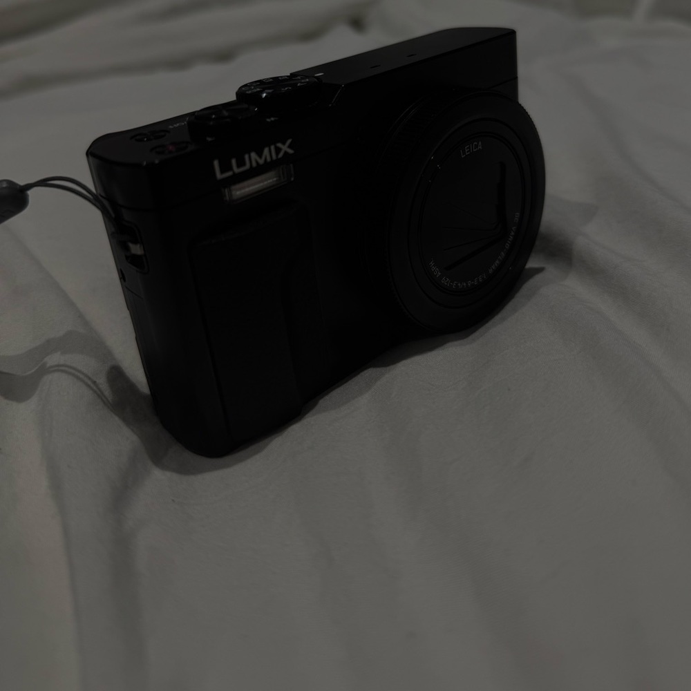 Panasonic Black Compact Digital Camera Point-and-Shoot